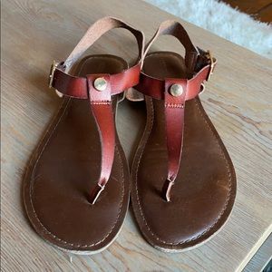 Brown sandals
